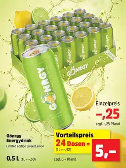 Thomas Philipps Gönrgy Energydrink Limited Edition Sweet Lemon Angebot