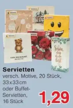 Jawoll Servietten Angebot
