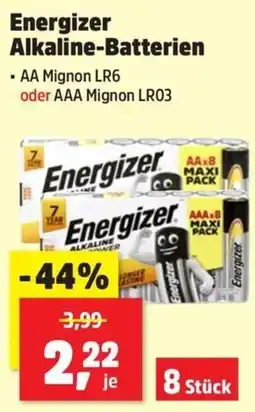 Thomas Philipps Energizer Alkaline-Batterien Angebot