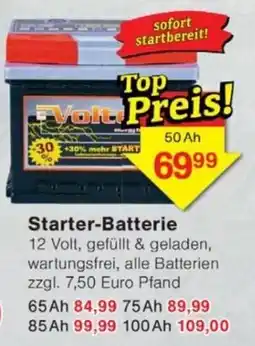 Jawoll Volt Starter-Batterie Angebot