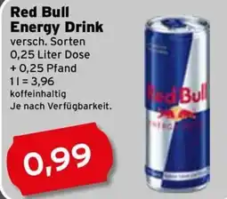 CAP Markt Red Bull Energy Drink Angebot