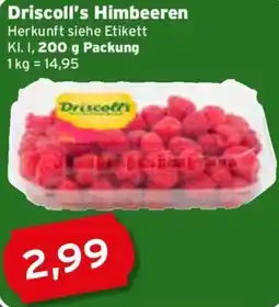CAP Markt Driscoll's Himbeeren Angebot