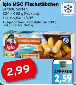 CAP Markt iglo MSC Fischstäbchen Angebot