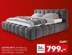 porta DOPPELBETT, Stoffbezug Angebot