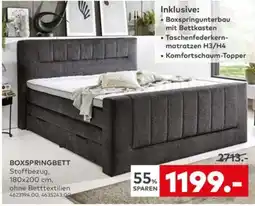 porta BOXSPRINGBETT Stoffbezug Angebot