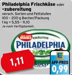 CAP Markt Philadelphia Frischkäse Angebot