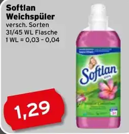 CAP Markt Softlan Weichspüler Angebot