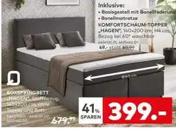 porta BOXSPRINGBETT "HAGEN" Angebot