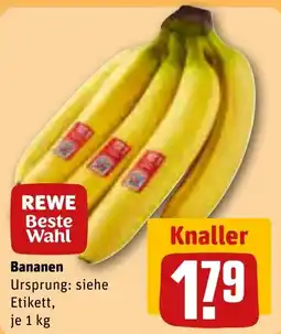 REWE Bananen Angebot