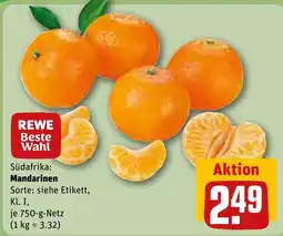 REWE REWE Beste Wahl Mandarinen Angebot