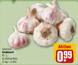 REWE Knoblauch Angebot