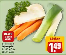 REWE Suppengrün Angebot