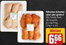 REWE Hähnchen-Schenkel Angebot