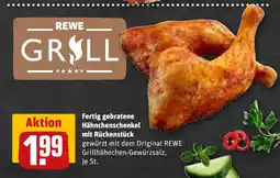 REWE Hähnchenschenkel mit Rückenstück Angebot