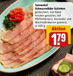 REWE Tannenhof Schwarzwälder Schinken Angebot