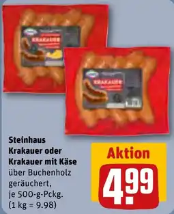 REWE Steinhaus Krakauer Angebot