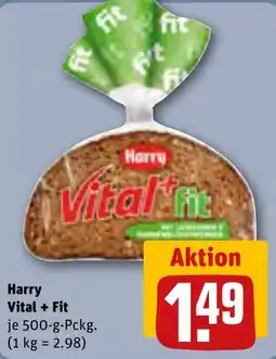 REWE Harry Vital + Fit Angebot