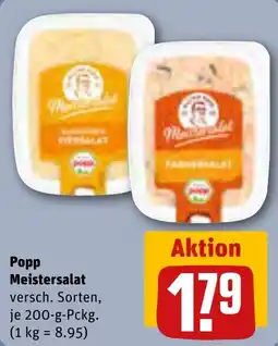 REWE Popp Meistersalat Angebot