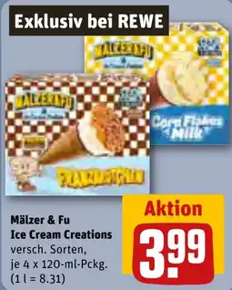 REWE Mälzer & Fu Ice Cream Creations Angebot