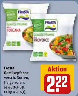 REWE Frosta Gemüsepfanne Angebot