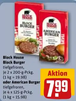 REWE Block House Block Burger Angebot
