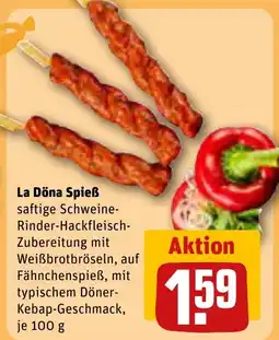 REWE La Döna Spieß Angebot