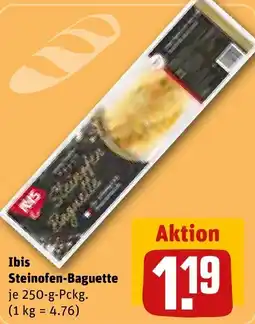 REWE Ibis Steinofen-Baguette Angebot