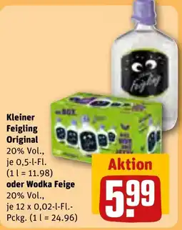 REWE Kleiner Feigling Original Angebot