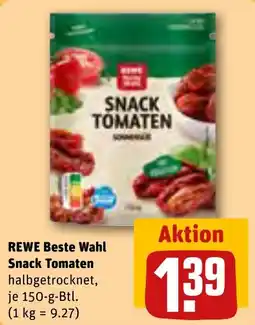 REWE REWE Beste Wahl Snack Tomaten Angebot