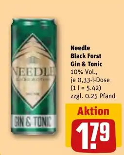 REWE Needle Black Forst Gin & Tonic Angebot