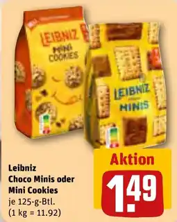 REWE Leibniz Choco Minis oder Mini Cookies Angebot