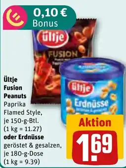 REWE ültje Erdnüsse Angebot