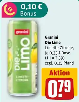 REWE Granini Die Limo Angebot