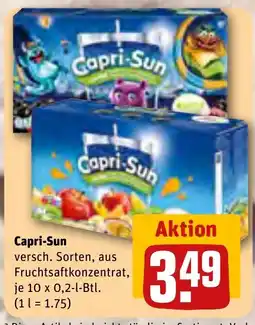 REWE Capri-Sun Angebot