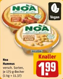 REWE Noa Hummus Angebot