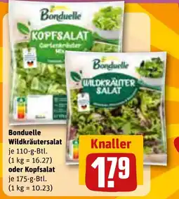 REWE Bonduelle Wildkräutersalat Angebot