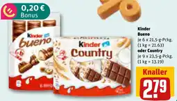 REWE Kinder Bueno Angebot