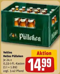 REWE Veltins Helles Pülleken Angebot