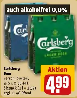 REWE Carlsberg Beer Angebot