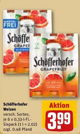 REWE Schöfflerhofer Weizen Angebot