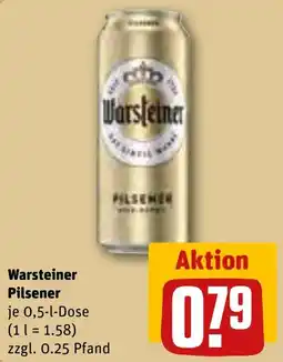 REWE Warsteiner Pilsener Angebot