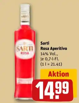 REWE Sarti Rosa Aperitivo Angebot