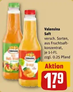 REWE Valensina Saft Angebot