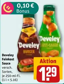 REWE Develey Feinkost Sauce Angebot