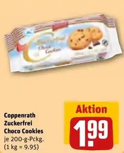 REWE Coppenrath Zuckerfrei Choco Cookies Angebot