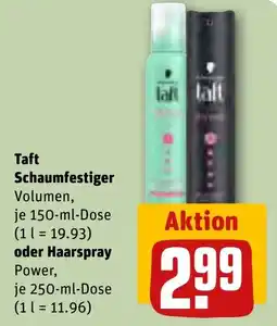 REWE Taft Schaumfestiger Volumen Angebot