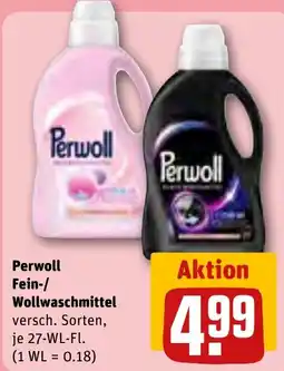REWE Perwoll Fein-/Wollwaschmittel Angebot