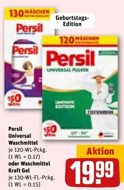 REWE Persil Universal Waschmittel Angebot