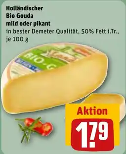 REWE Holländischer Bio Gouda Angebot