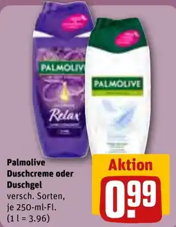 REWE Palmolive Duschcreme oder Duschgel Angebot
